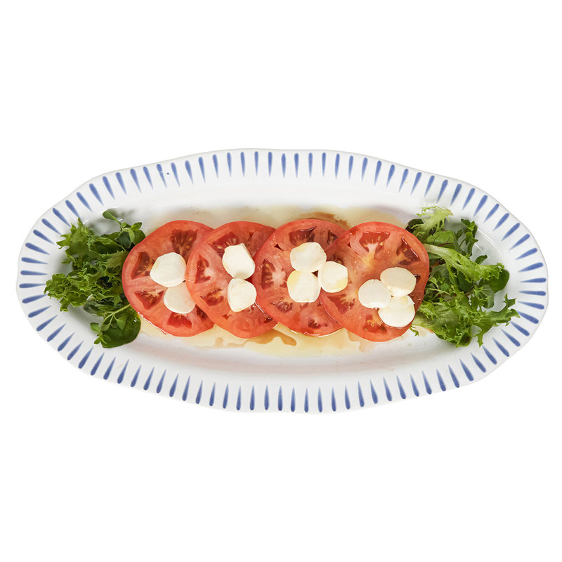 Sitio Stripe 15" Hostess Tray