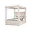 Lit à baldaquin en velours 1pc avec tête de lit à boutons et auvent moderne pour chambre à coucher-368381417-368381422