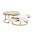 Table basse gigogne moderne avec tiroirs Modern