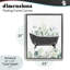 Cadre flottant pour baignoire en feuilles d'eucalyptus, design avec lettres et doublure-1333215352-1333215354