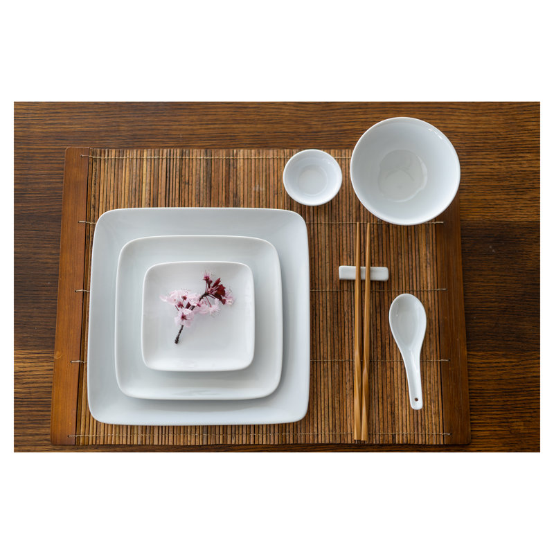 BIA Cordon Bleu Set of 6 Porcelain Asian 2-Ounce Dipping Dishes