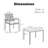 5-piece Patio Dining Table Sets-114201047