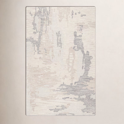 Noland Brushstrokes Hand-Tufted Abstract Rug