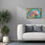 Toile épique Graffiti «Conversations With Cairns» par Art and a Little Magic, 26 po x 18 po-106172879