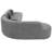 122" Large Chenille Curved Sectional-1345376841