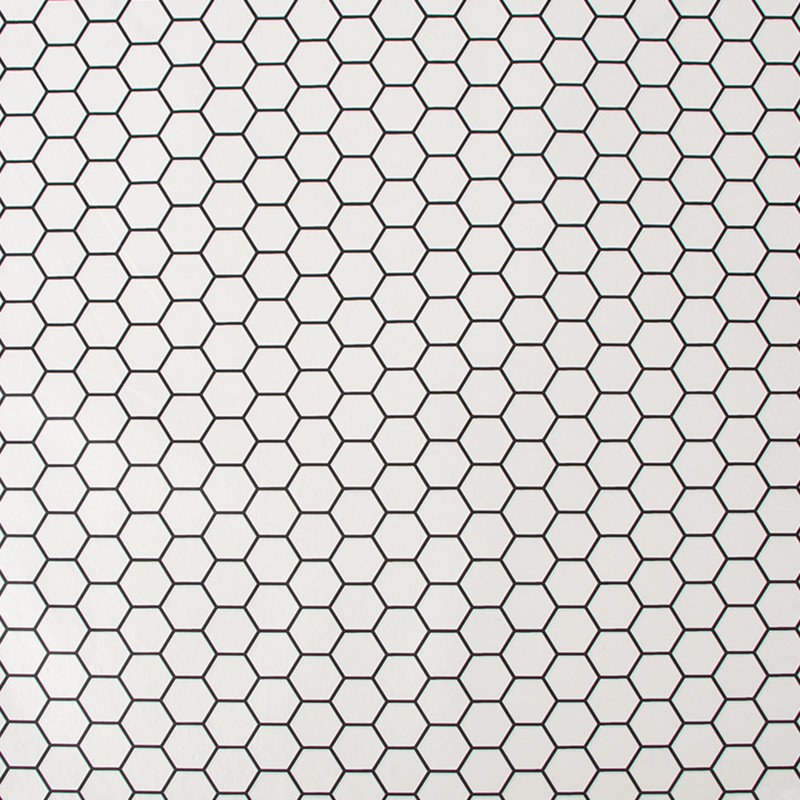 Oasis Contour Antibac Antibacterial Hexagon Lattice Washable Wallpaper, Grey 