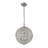 Crystal Accents Globe Sphere Pendant-842686364