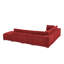 Canapé modulaire de coin avec repose-pieds 108,5 po Arregui-970985150