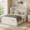 Full Size Murphy Bed with Power Outlets