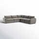 Tony 5 - Piece Upholstered Modular Sectional