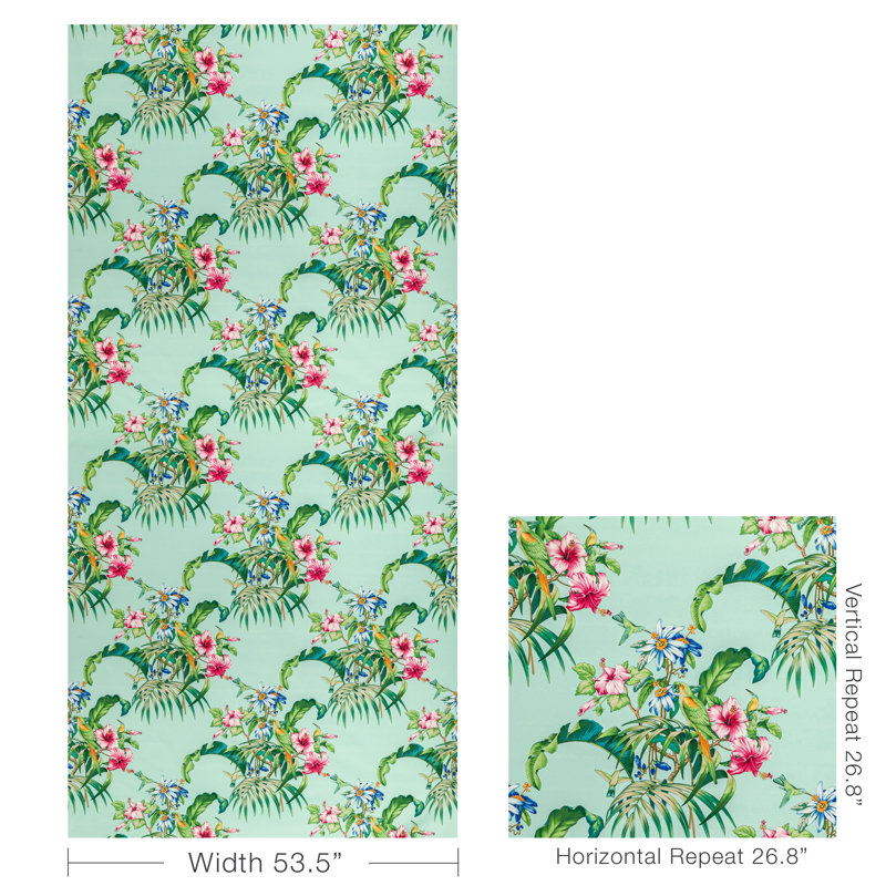 Majorelle Anima Print 100% Cotton Fabric, Aqua