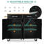 Aneta 106 cm W Kitchen Cart with-969047453