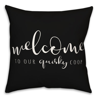  Polyester Indoor/Outdoor Throw Pillow
