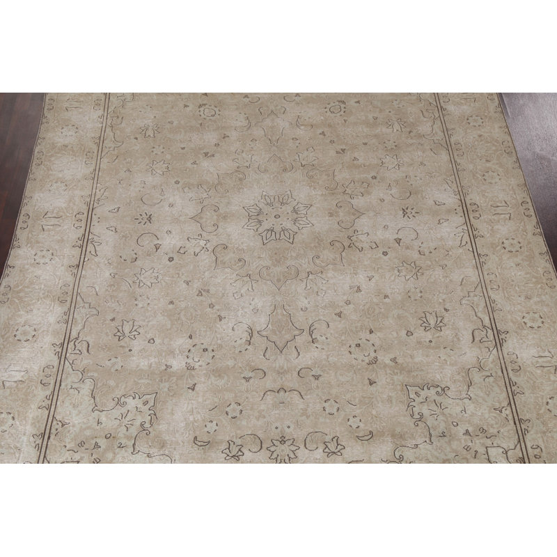 Tapis traditionnel rétro vieilli 10 x 13