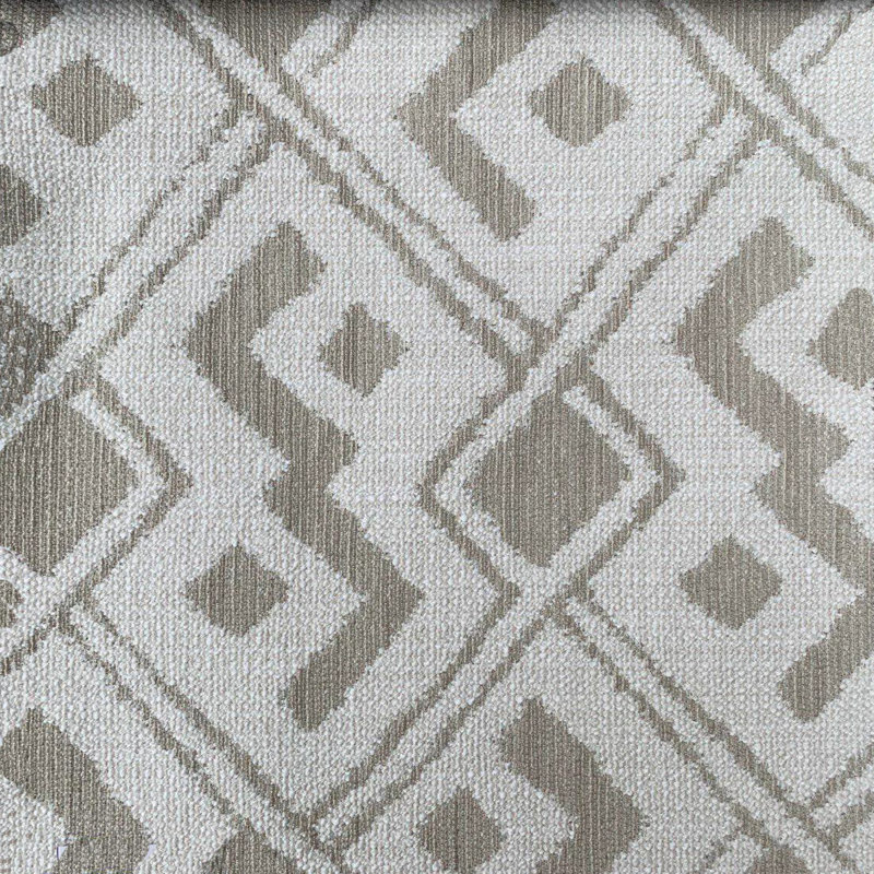 Cortez Woven Jacquard Fabric, Alabaster