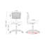 Chaise de bureau sans accoudoirs-1017391874