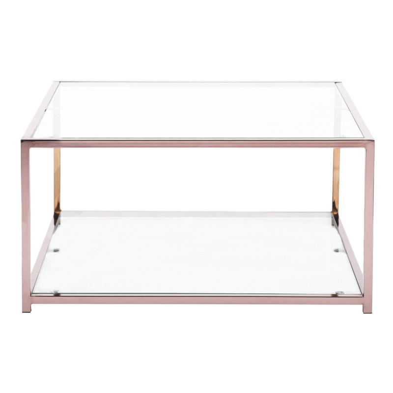Isaak Four Leg Coffee Table with Storage