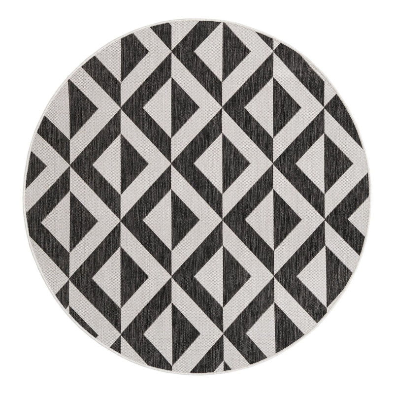 Jill Zarin Napa Indoor/Outdoor Rug, Round 5'3"