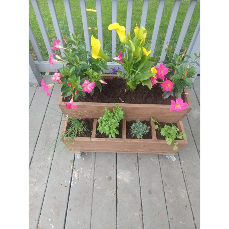 Handmade Wood Planter Box
