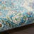 Ankara Global Bordered Ivory Light Blue Area Rug-746974443
