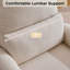 Fauteuil inclinable, oscillant et pivotant moderne en chenille avec support lombaire, accoudoir rond et double poche, USB et Type-C-1805753183