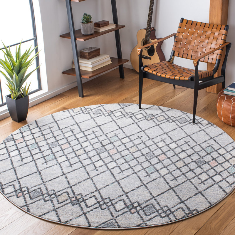Goforth Performance Southwestern Rug, Round 6'7"