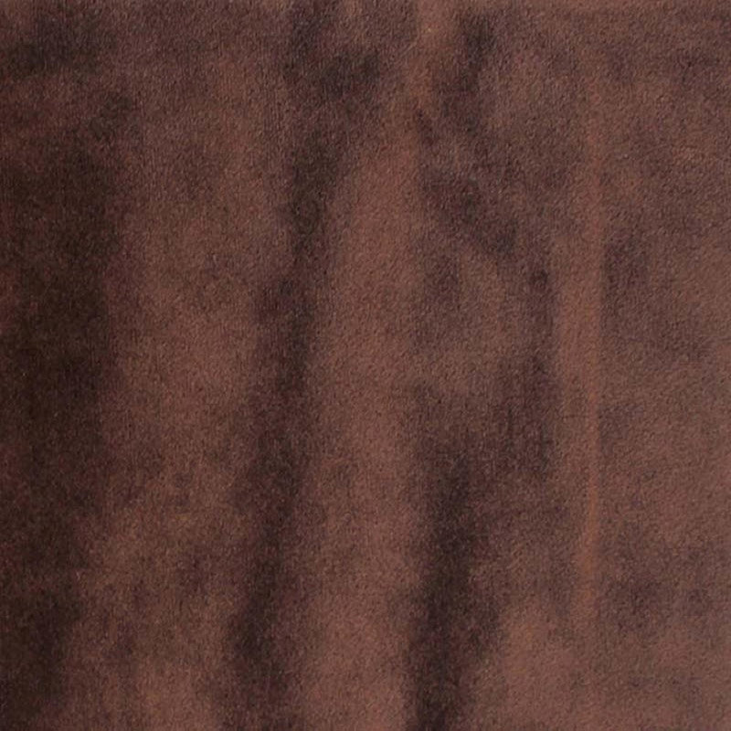 Tissu Gian | Tissu uni en velours brillant | Couleur espresso, Espresso