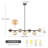 Kason Modern 7-Lights linear globe chandelier-1356880131-1356880141