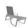 Holna Outdoor Rust-Resistant Metal Chaise Lounge
