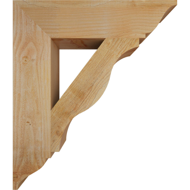 Support traditionnel Funston, H 30 po x l 6 po x P 26 po, Douglas, Scié brut