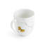 Butterfly Ginkgo Handmade Porcelain Coffee Mug