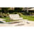 Comfortable Patio Sofas, Steel Metal Modern Loveseat For Patio Home