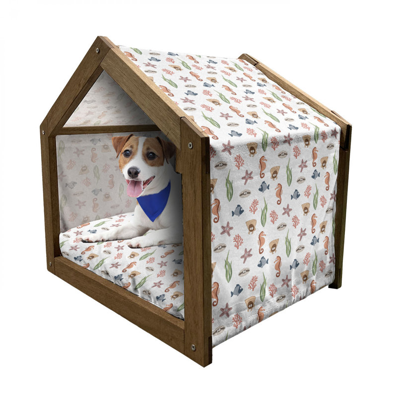 Niche pour chien en bois, H 22,44 po x l 23,62 po x P 17,72 po