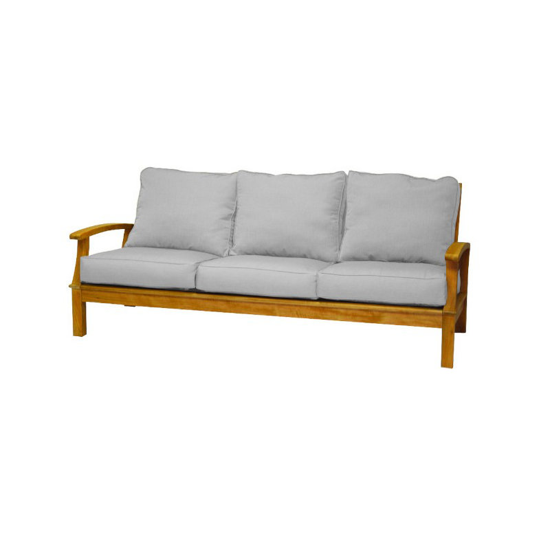 Monterey Outdoor 6 - Piece Teak Conversation Set, Spectrum Indigo