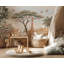 Papier peint safari, girafe, paysage de savane-664020891-664020892