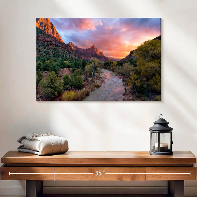 Alvord Watchman Canyon Valley, 16" H x 24" W