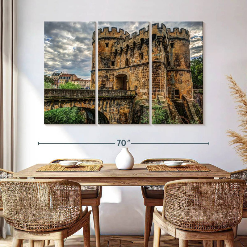 Lilie Bridge Castle, 42" H x 65" W