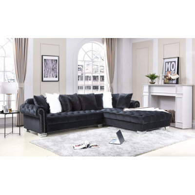Grand Discount Furniture HSLONDONXL-BLACK