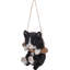 Statue de chaton suspendu