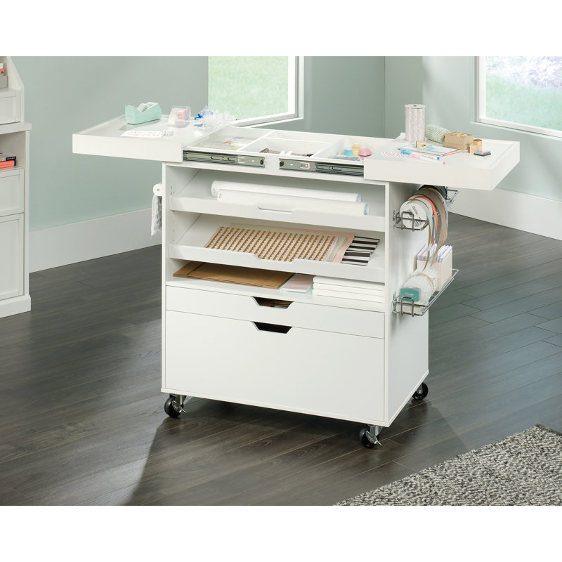 37.244'' x 19.449'' Split Top Table with Wheels