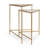 Tamara Mirrored Glass Top Nesting Tables