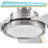Slye 72 in. 3 Blade Brushed Nickel Ceiling Fan with Remote Control, Dimmable LED Light Kit, and Reversible Motor-46137828-46137825