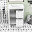 Meuble-lavabo 24 po avec lavabo en céramique, 2 tiroirs et rangement-353973728