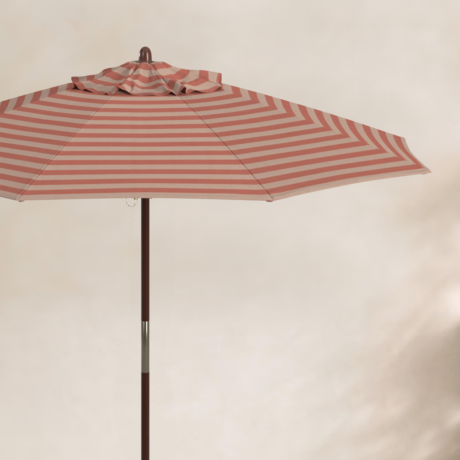 Manford 108'' Sunbrella® Outdoor Umbrella, Expressive Blush Sunbrella®