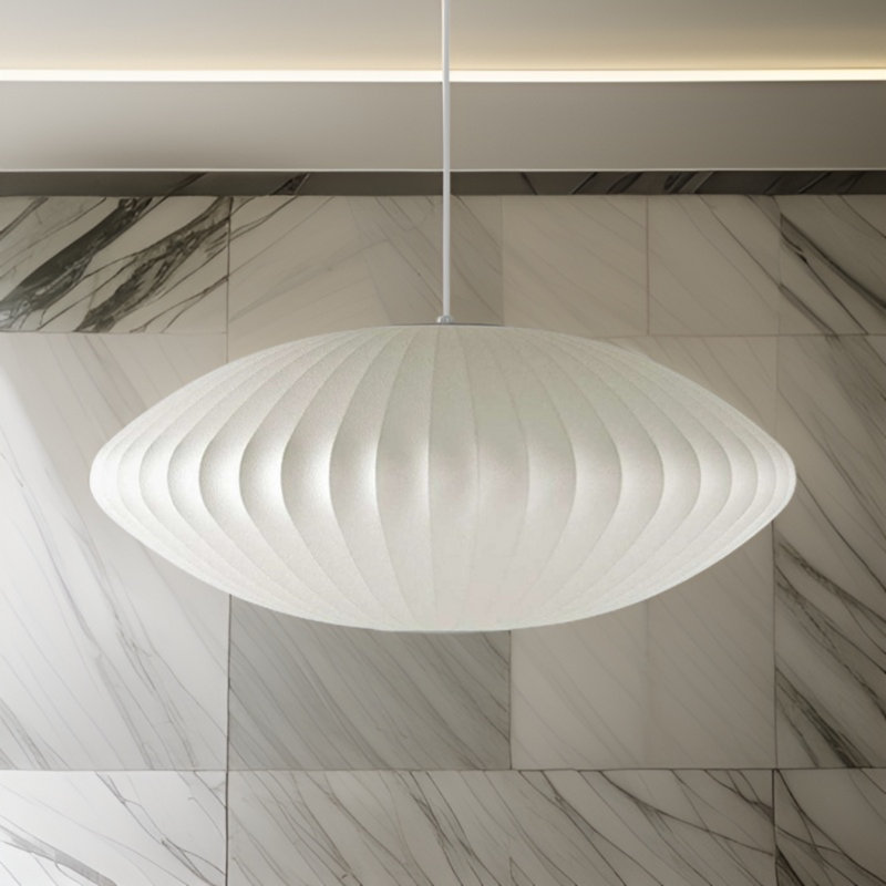 Luminaire suspendu 1 lumière Coleena, H 7,25 po x l 23 po x P 23 po