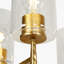 Lustre martelé 8 lumières Modern Glam