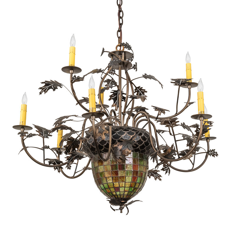 Lustre bougie style 11 lumières OKean