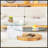 Contemporary Artistic Double Layer Coffee Table