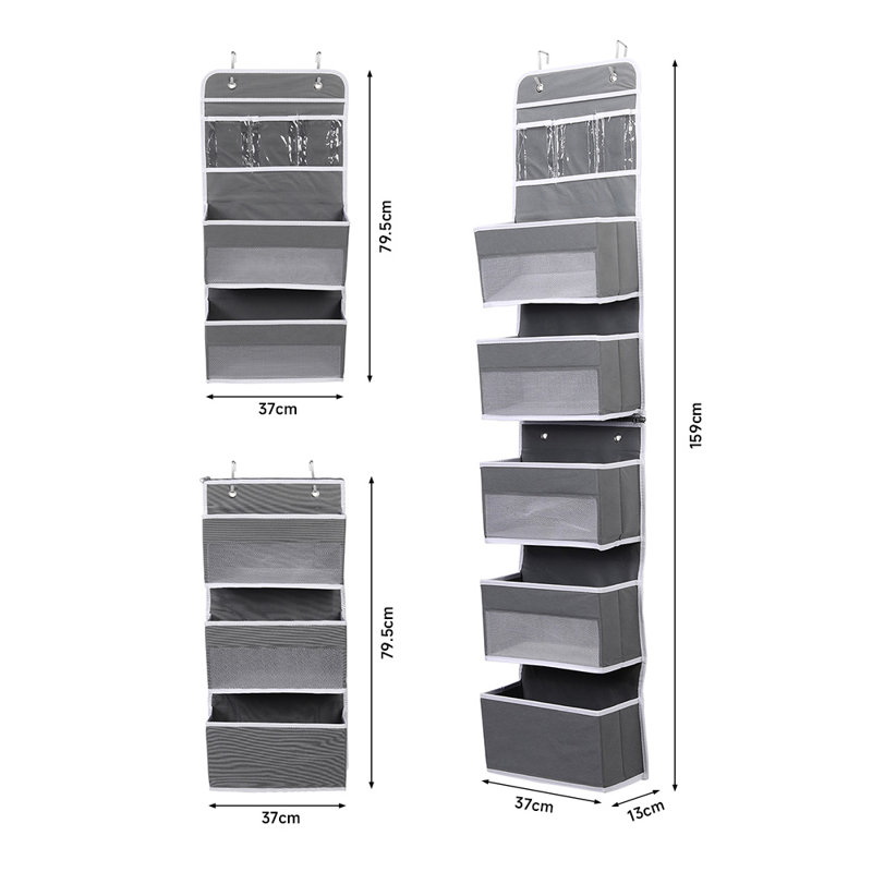 Aidian Fabric Closet System, Grey