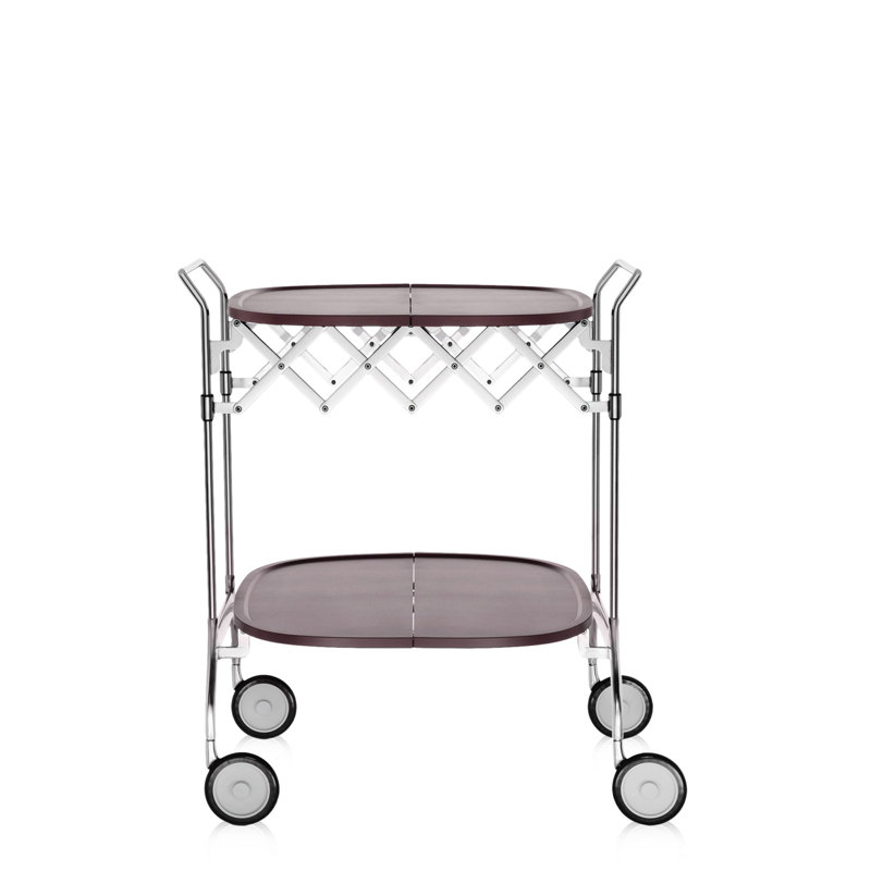 Chariot de cuisine Gastone Chromo, Prune